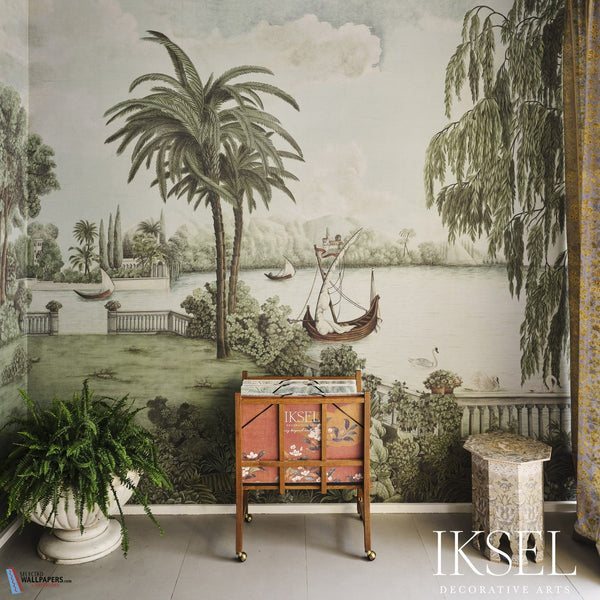 Swan Lake-Iksel-behang-Selected Wallpapers