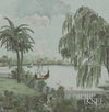 Swan Lake-Iksel-behang-Multicolor-Non Woven-Selected Wallpapers