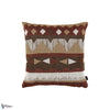 Szafran Kussen-Zinc Textile-wallpaper-Cognac-50 x 50 cm-Selected Wallpapers