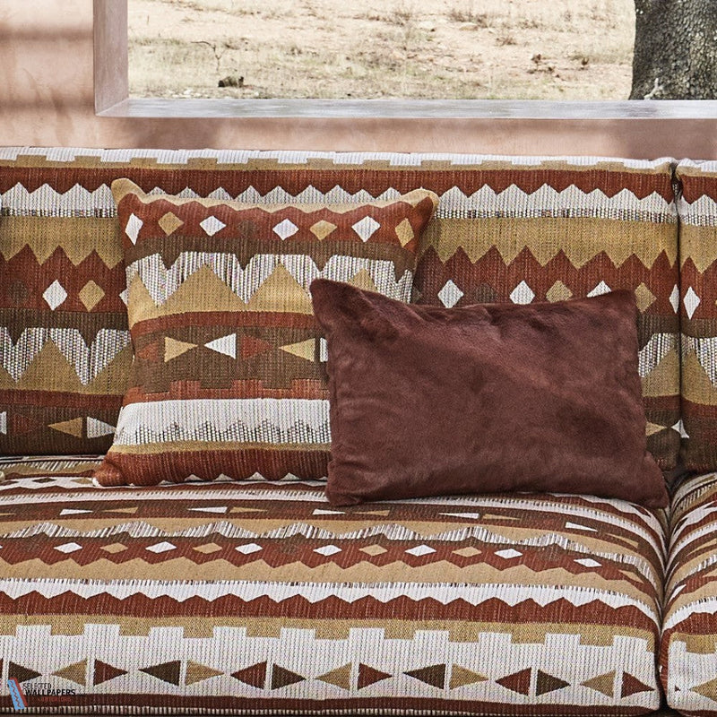 Szafran coussin de Zinc Textile