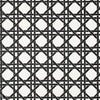 Canary trellis Tapete-Thibaut-Black-Rolle-Selected Wallpapers-Interiors