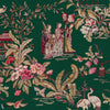 Tang Walk-Coordonne-behang-Emerald-Non Woven-Selected-Wallpapers-Interiors