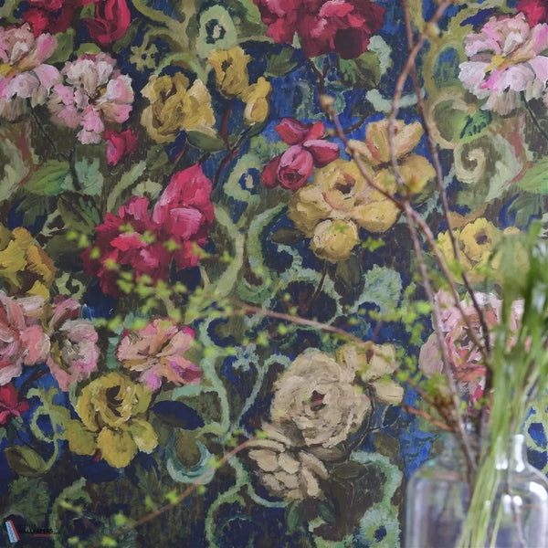 Tapestry Flower-Tapete-Designers Guild-Selected Wallpapers