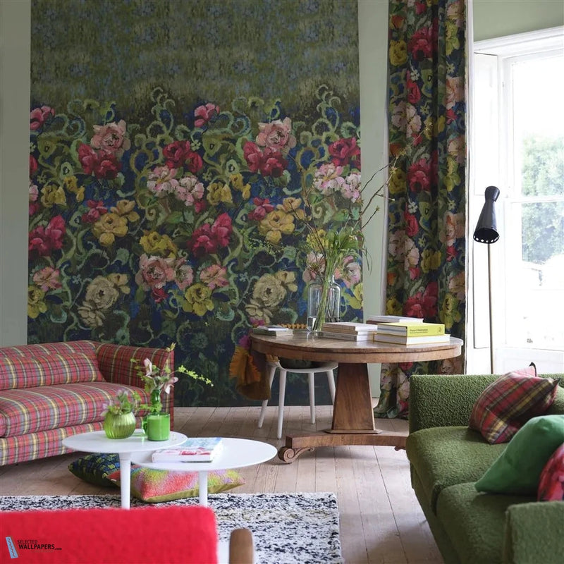 Tapestry Flower carta da parati di Designers Guild