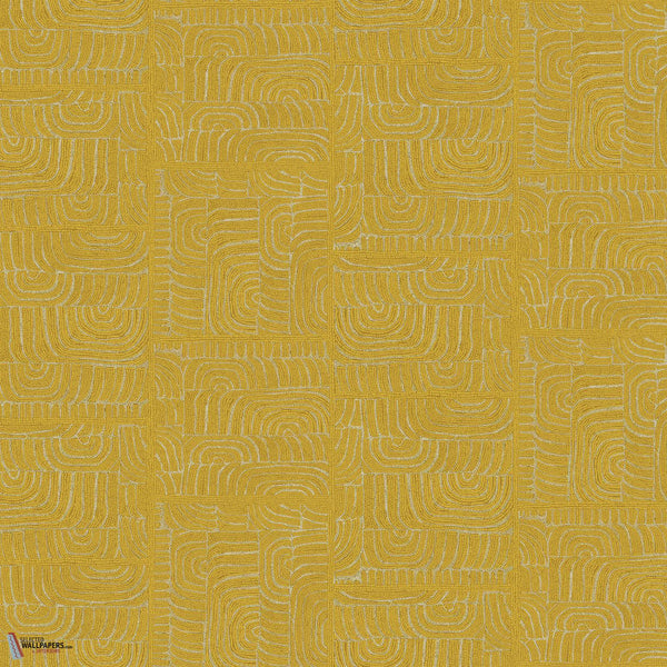 Tehani wallpaper-Masureel-Calendula-Roll-Selected-Wallpapers-Interiors