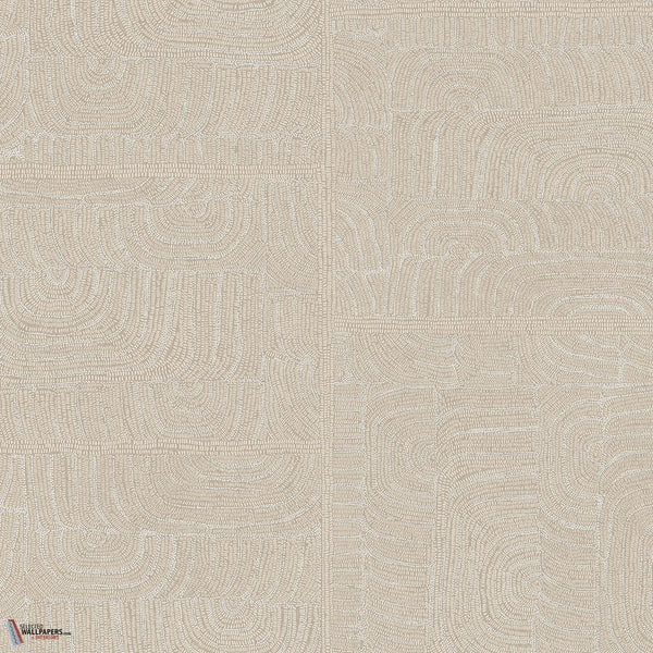 Tehani wallpaper-Masureel-Kaolin-Roll-Selected-Wallpapers-Interiors