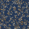 Tenango wallpaper-Coordonne-Indigo-Roll-Selected Wallpapers-Interiors