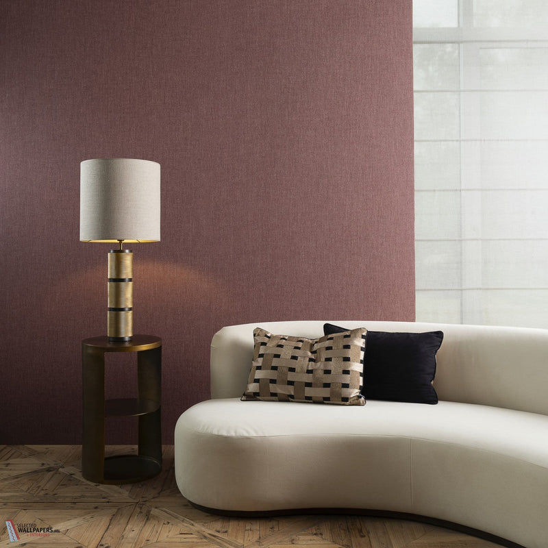 Terre de Lin Papier Peint-Flamant-Selected-Wallpapers-Interiors