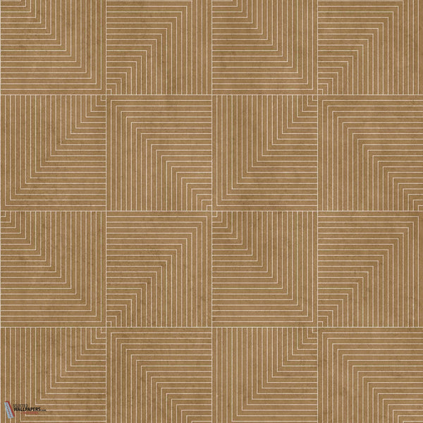Tetragonal wallpaper-Coordonne-Sand-Non Woven-Selected-Wallpapers-Interiors