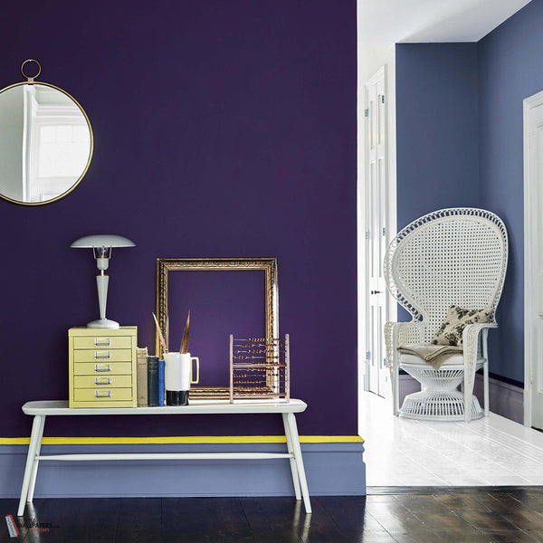Thai Sapphire verf Little Greene 116-Selected-Wallpapers-Interiors