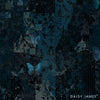 The Blue Butterfly 2.0 behang-behang-Daisy James-Blue-Vinyl-M2-Selected Wallpapers & Interiors