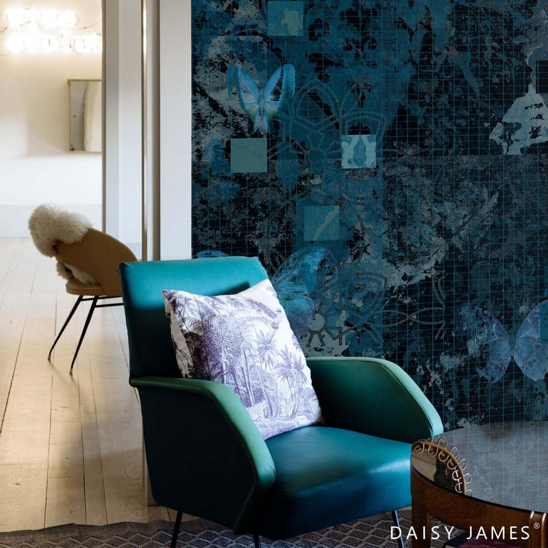 The Blue Butterfly 2.0 Tapete von Daisy James