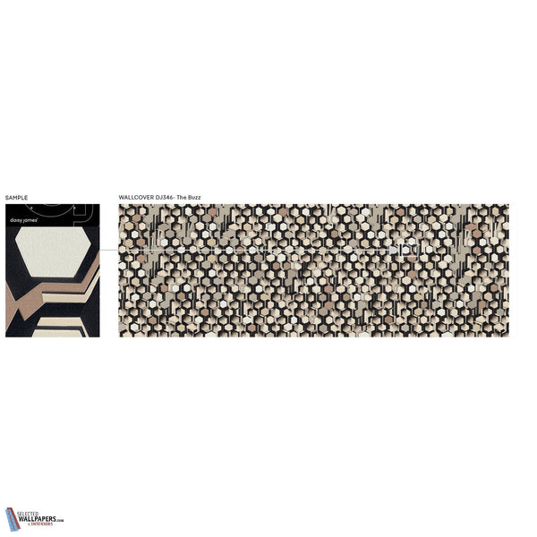 The Buzz behang-behang-Daisy James-Selected Wallpapers & Interiors