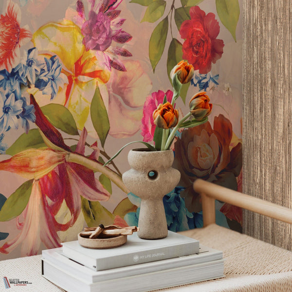 The Floret behang-behang-Daisy James-Selected Wallpapers & Interiors