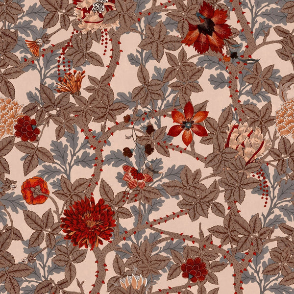 The Flowering wallpaper-Mind the Gap-Light-300 cm (standaard)-Selected-Wallpapers-Interiors