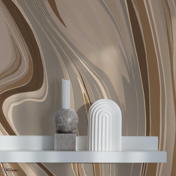 The Flux behang-behang-Daisy James-Selected Wallpapers & Interiors