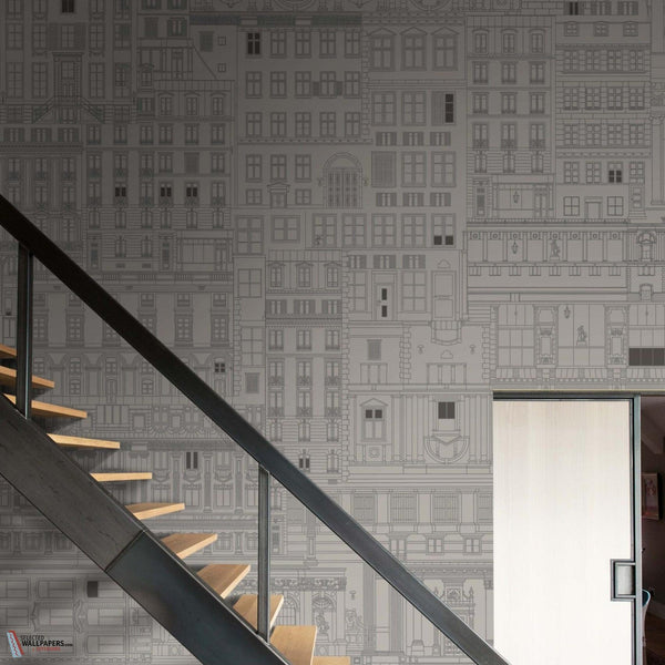 The Grid Tapete-Daisy James-Selected Wallpapers-Interiors