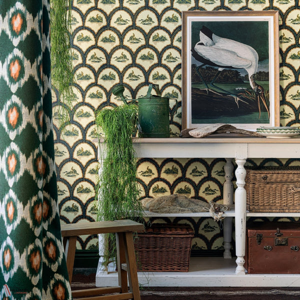 The Hunter wallpaper-Mind the Gap-Selected-Wallpapers-Interiors