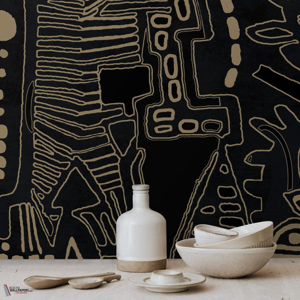 The Outline behang-behang-Daisy James-Selected Wallpapers & Interiors