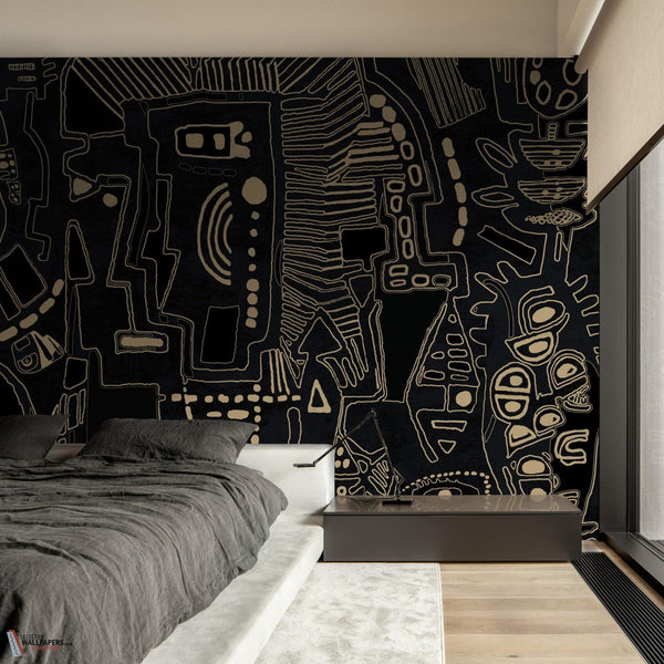 The Outline behang-behang-Daisy James-Selected Wallpapers & Interiors