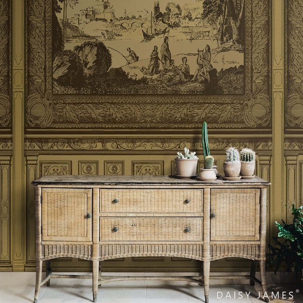 The Panel wallpaper-Daisy James-Selected Wallpapers & Interiors