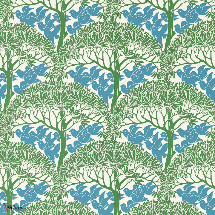 The Savaric-behang-tapete-wallpaper-Morris & Co-Garden Green-Rol-Selected-Wallpapers-Interiors