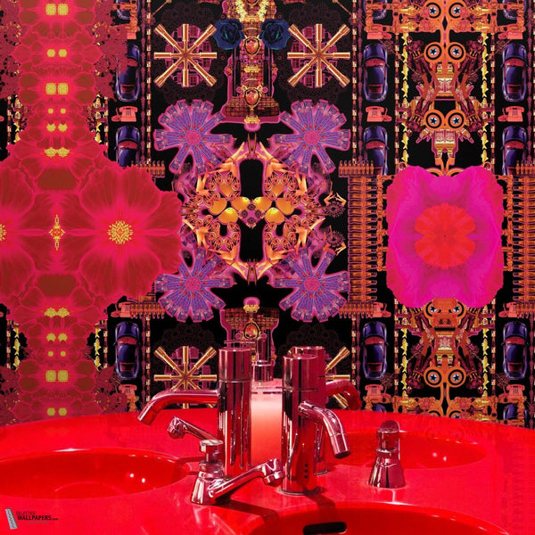 The Scarlet behang-behang-Daisy James-Selected Wallpapers & Interiors