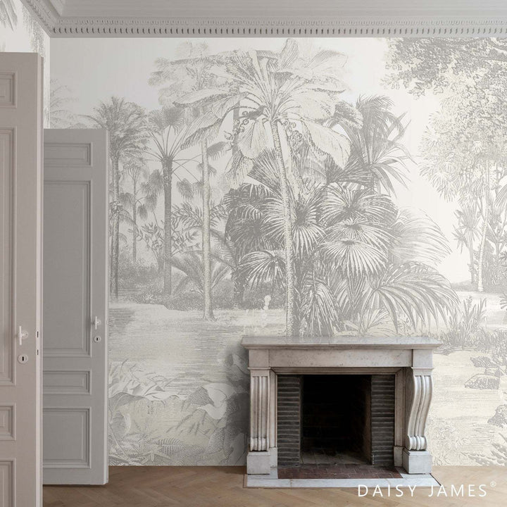 The Shade White-behang-Tapete-Daisy James-Selected Wallpapers