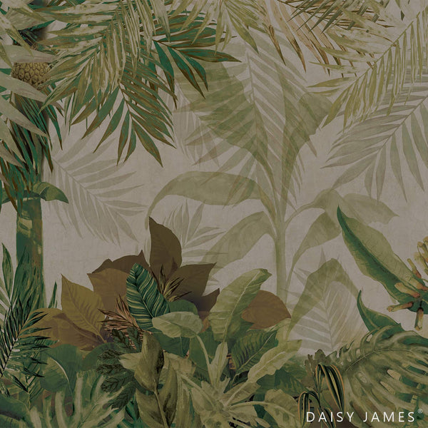 The Virgin Forest NO2 Tapete-Daisy James-Original-Vinyl-M2-Selected Wallpapers & Interiors