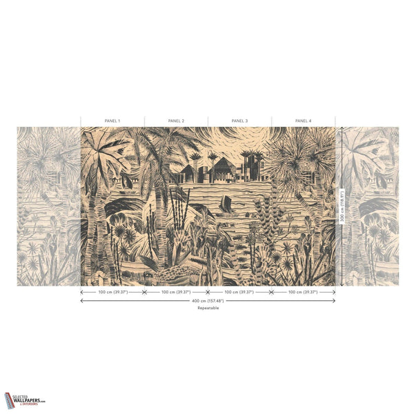 Thebe wallpaper-Arte-Selected Wallpapers-Interiors