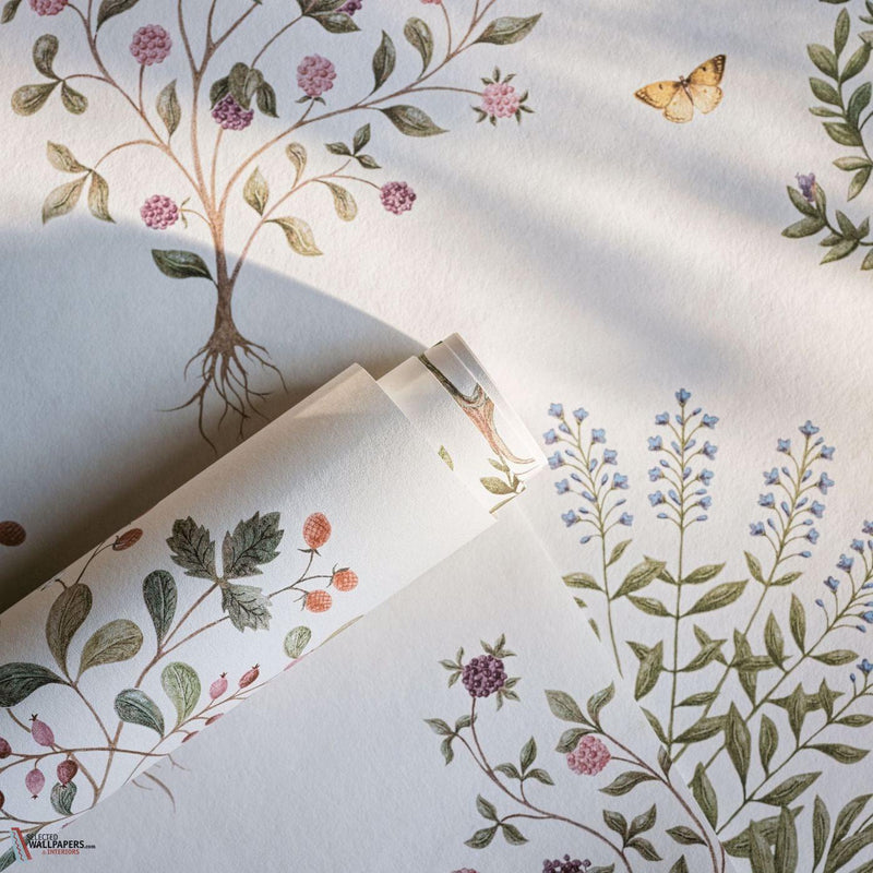 Thyme walk wallpaper by Sanderson