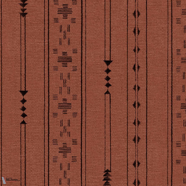 Tifinagh Script behang-Coordonne-Clay-Rol-Selected-Wallpapers-Interiors