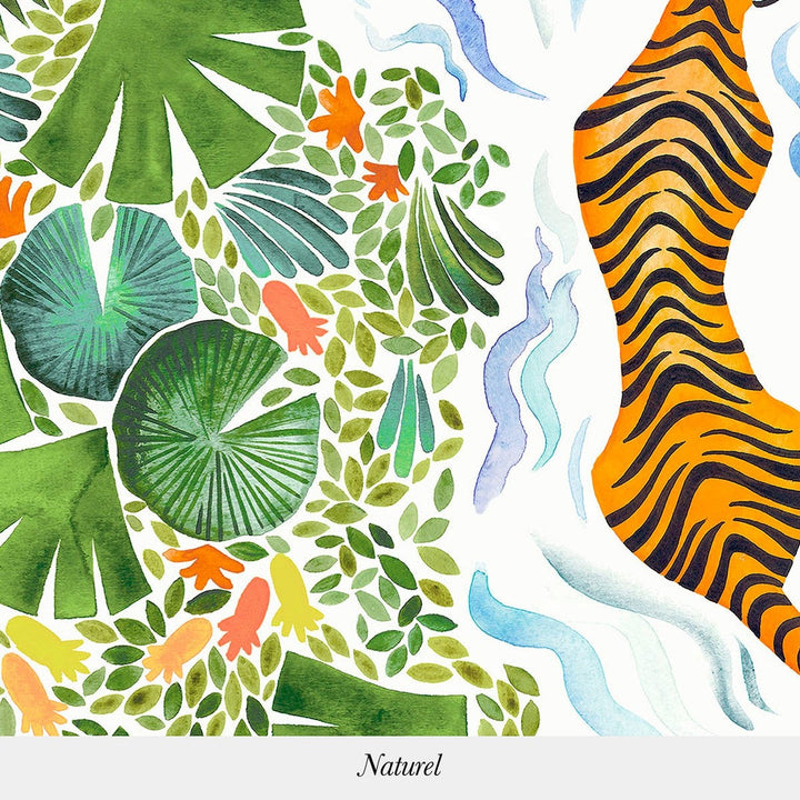 Tigers-Isidore Leroy-wallpaper-behang-Tapete-wallpaper-Natural-Non Woven-Selected Wallpapers