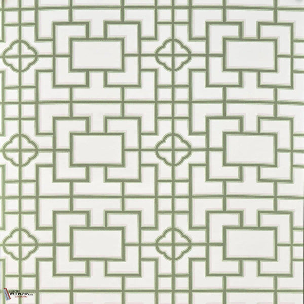 Tilly wallpaper-Pierre Frey-Sauge-Roll-Selected Wallpapers-Interiors
