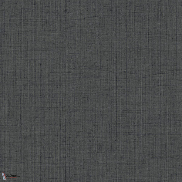 Tisaro wallpaper-Casamance-Anthracite-Roll-Selected Wallpapers-Interiors