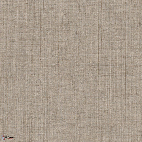 Tisaro wallpaper-Casamance-Taupe Grise-Roll-Selected Wallpapers-Interiors