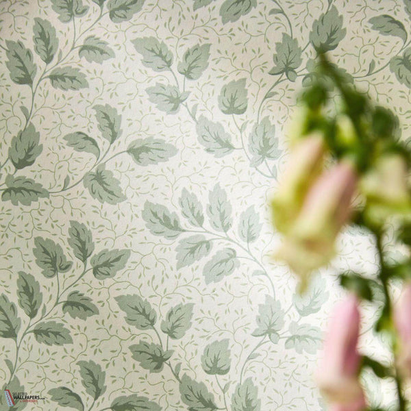 Tomato leaf wallpaper-Sanderson-Selected Wallpapers-Interiors