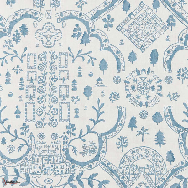 Topiary view behang-Sanderson-Wedgwood-Rol-Selected Wallpapers-Interiors