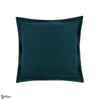 Tor Reversible Kussen-Zinc Textile-behang-Teal/Navy-50 x 50 cm-Selected Wallpapers