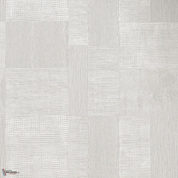 Traces wallpaper-Masureel-Linen-Roll-Selected Wallpapers-Interiors