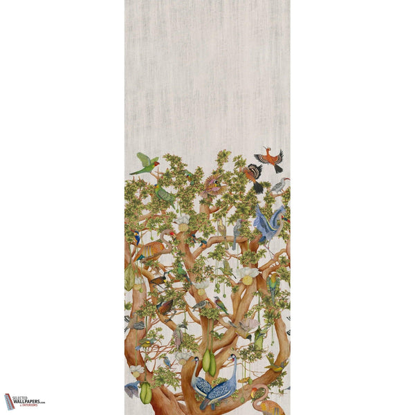 Tree of Life Tapete-Cole and Son-Platinum-Paneel-Selected Wallpapers-Interiors