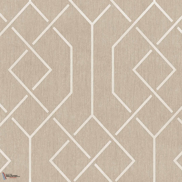 Trellis behang-Coordonne-Stone-Non Woven-Selected-Wallpapers-Interiors
