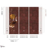 Tsuro wallpaper-Masureel-Selected Wallpapers-Interiors