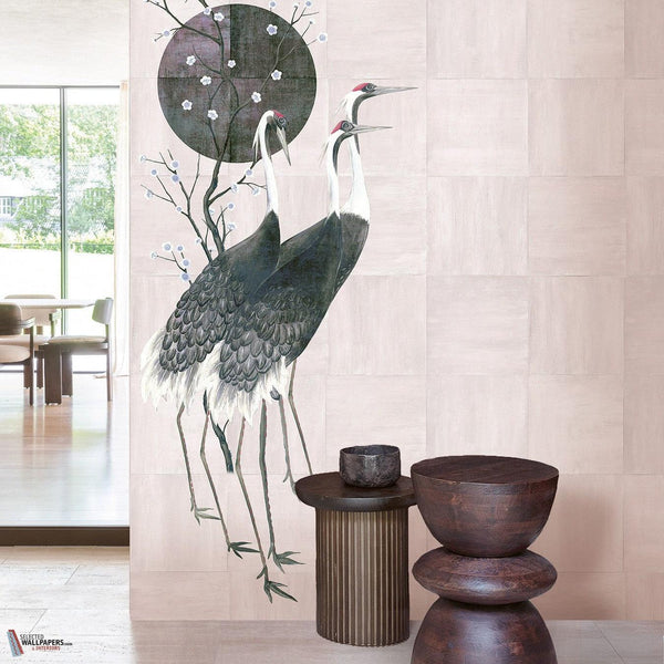 Tsuro wallpaper-Masureel-Selected Wallpapers-Interiors