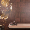 Tsuro wallpaper-Masureel-Selected Wallpapers-Interiors