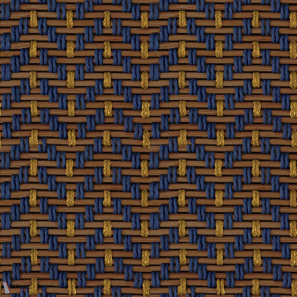 Tule wallpaper-Coordonne-Indigo-Roll-Selected Wallpapers-Interiors