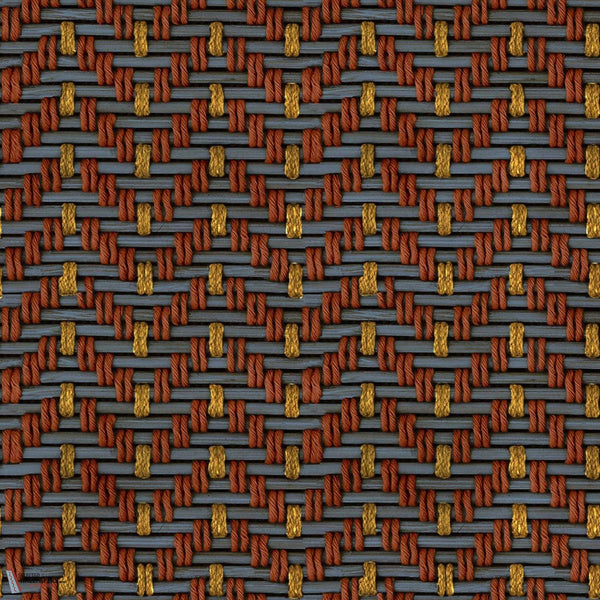 Tule wallpaper-Coordonne-Terracotta-Roll-Selected Wallpapers-Interiors