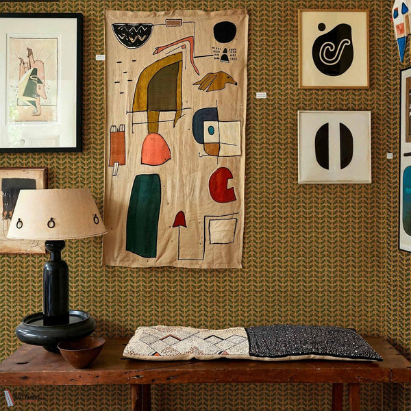 Tule wallpaper-Coordonne-Selected Wallpapers-Interiors