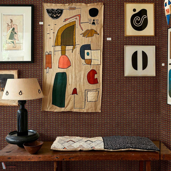 Tule wallpaper-Coordonne-Selected Wallpapers-Interiors