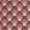 Tulip and Bird-behang-Morris & Co-Amaranth & Blush-Rol-Selected-Wallpapers-Interiors